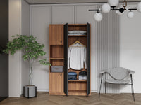 Trian 3 Kapaklı Modern Gardırop