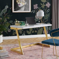Siesta Çalışma Masası / Ofis Masası (Beyaz)