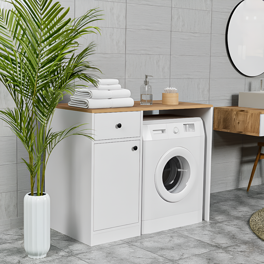 Silvva Çamaşır Makinesi Dolabı